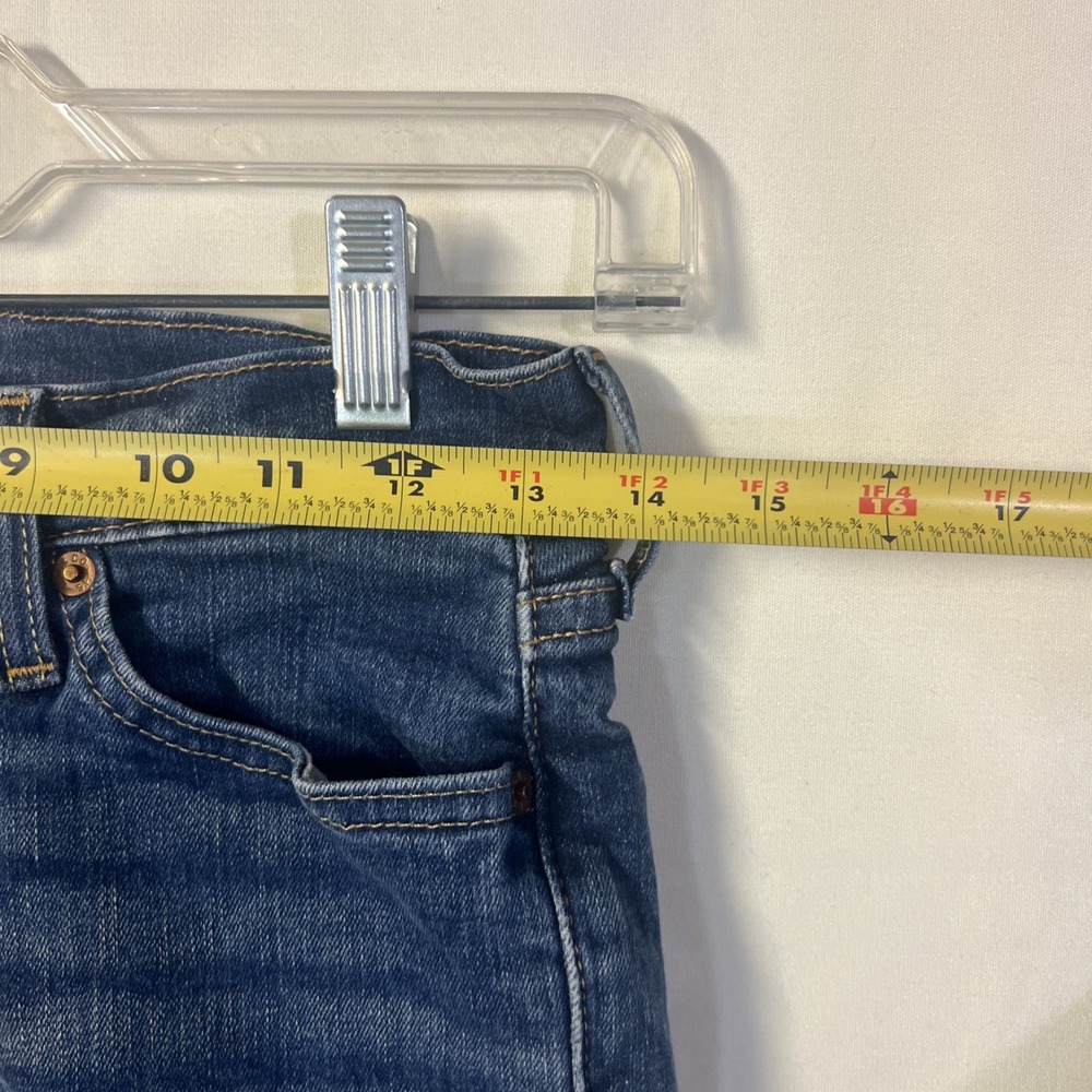 Levi's 511 kids Blue Straight Fit Cotton Denim Jeans size 28x32 - Picture 5 of 9
